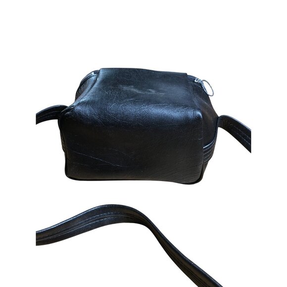 Polaroid Camera Bag Faux Leather Vintage SX-70 Black Shoulder Strap Carrying Cas - Picture 6 of 9